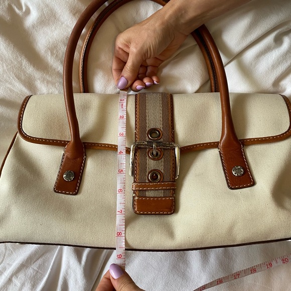 MICHAEL KORS OFF WHITE/BEIGE PURSE - Picture 4 of 7
